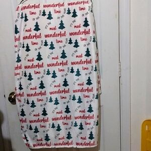 Motif Christmas blanket